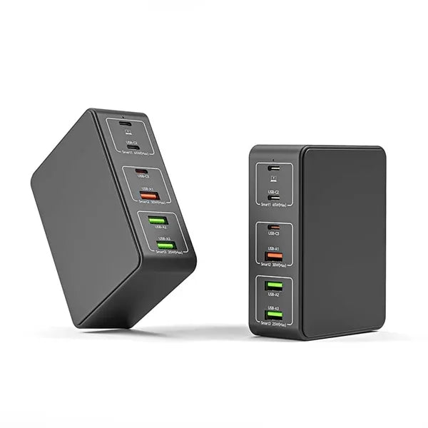 120W 6-Port Fast USB C Charging Station