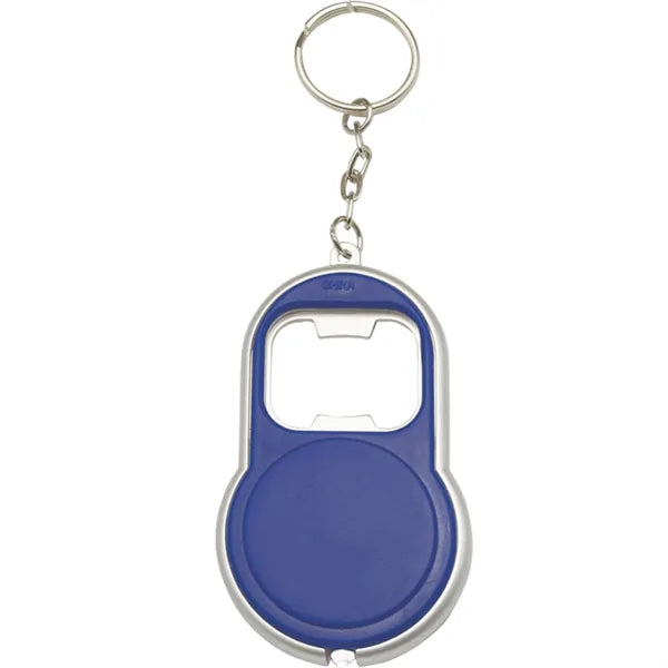Bottle Opener Keychains With LED Light