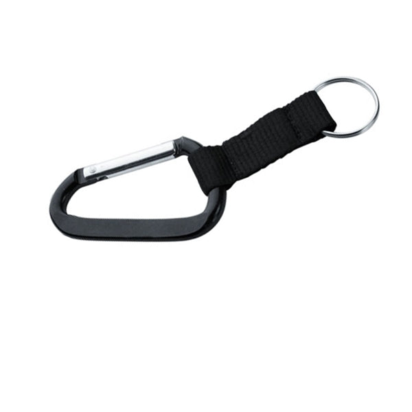 Metal Carabiner With Strap Keychains