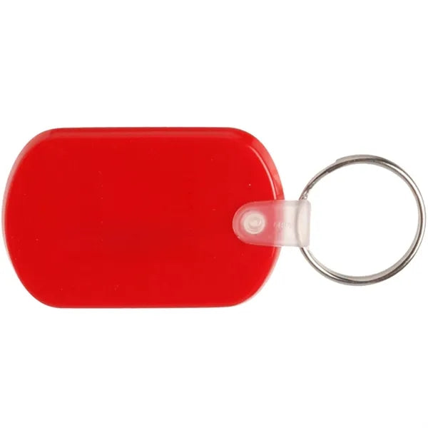 Soft Tag Flexible Plastic Keychains