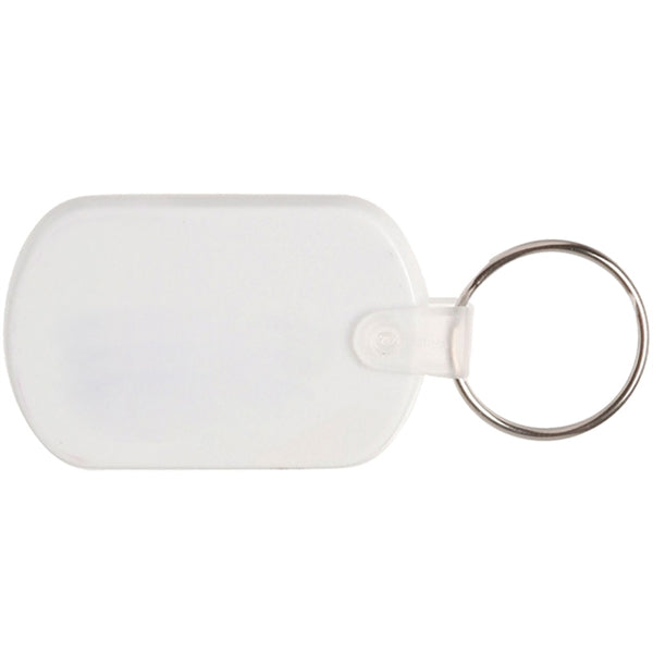 Soft Tag Flexible Plastic Keychains