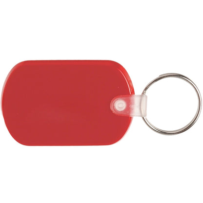 Soft Tag Flexible Plastic Keychains