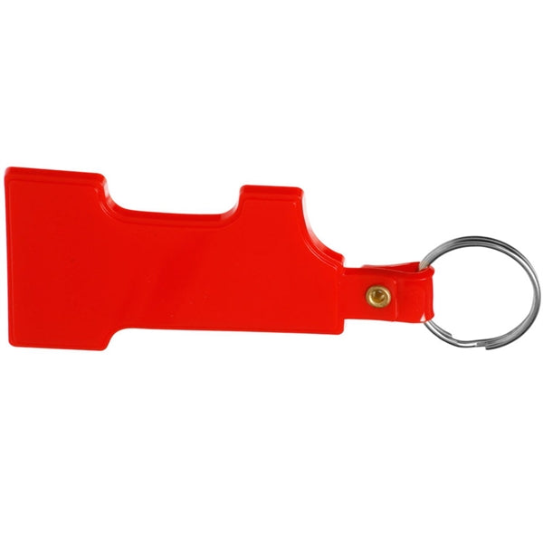 Soft Shape Number One Keychains