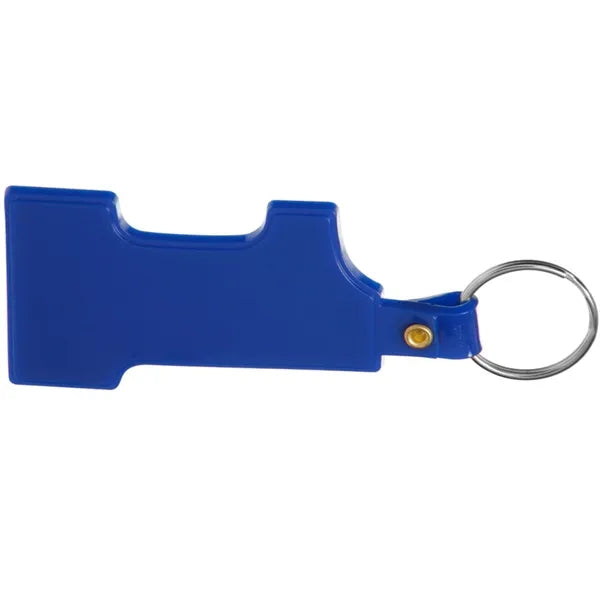 Soft Shape Number One Keychains