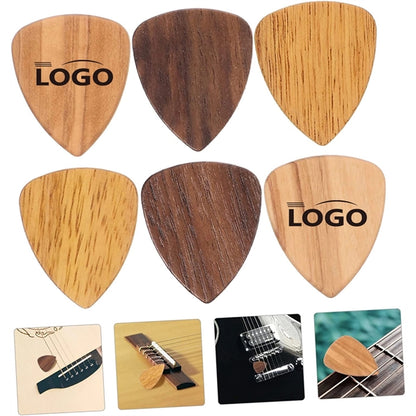 Handcrafted Wooden Guitar Picks