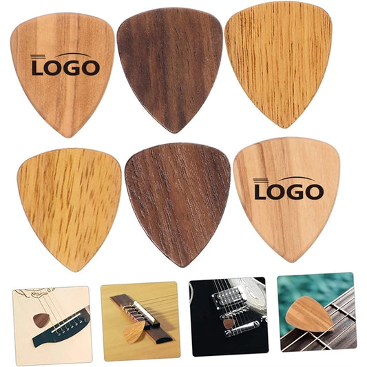 Handcrafted Wooden Guitar Picks
