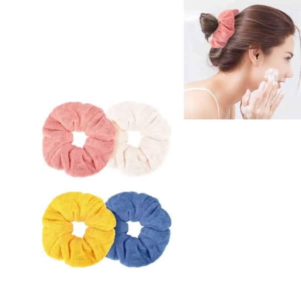 Custom Towel Hair Scrunchies