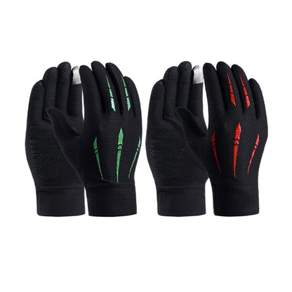 Ice Silk Cycling Non-Slip Outdoor Sports Gloves