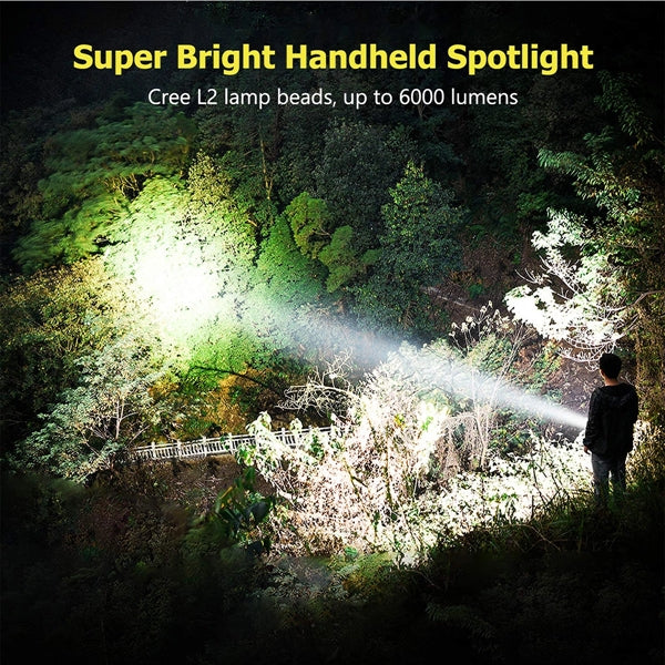 Rechargeable Spotlight Super Bright Led Flashlight