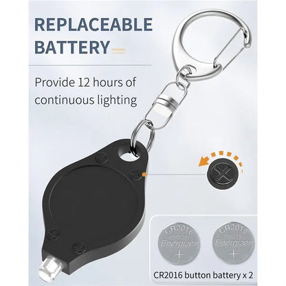 Mini Portable Ultra Led Keychain Flashlight