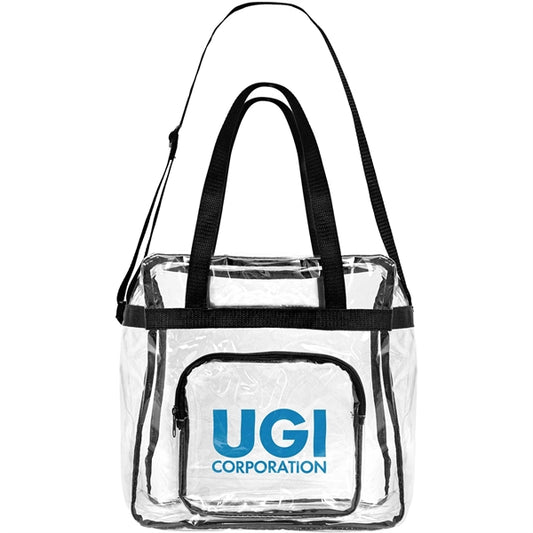 The Everything Clear Vinyl Tote Bag
