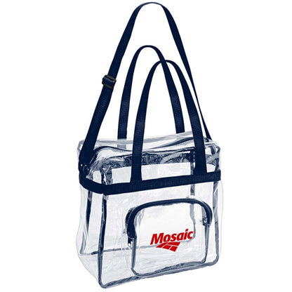 The Everything Clear Vinyl Tote Bag
