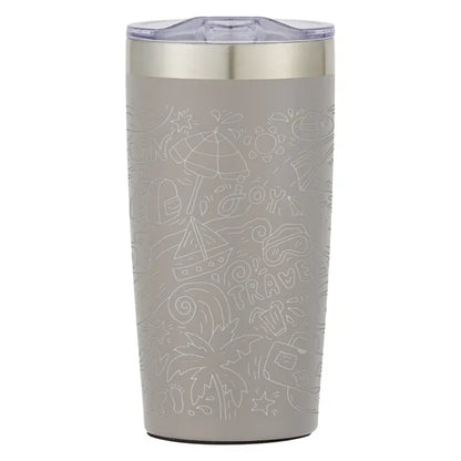 20 Oz. Full Laser Two-Tone Himalayan Tumbler
