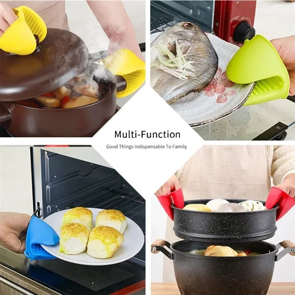 Mini Oven Gloves Silicone Heat Resistant Clip