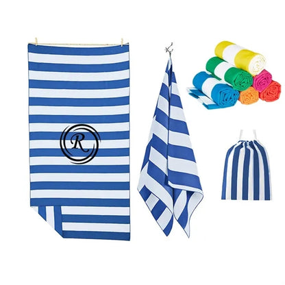 Microfiber Beach Towel With Bag