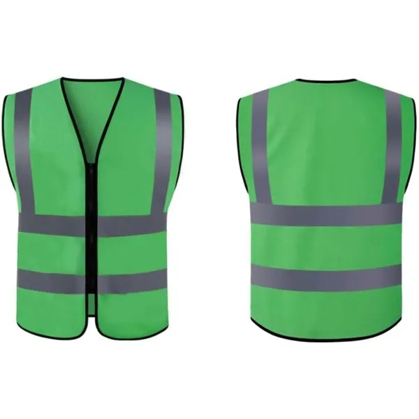 Hi Vis Class 2 rPET Reflective Knitted Safety Workwear Vest