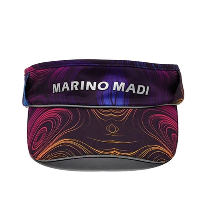 Sublimation Poly Twill Sun Visor Sandwich Bill Hook & Loop