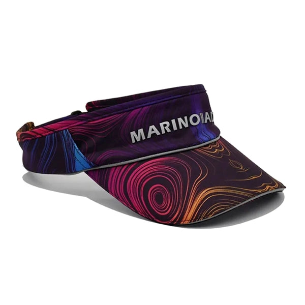 Sublimation Poly Twill Sun Visor Sandwich Bill Hook & Loop