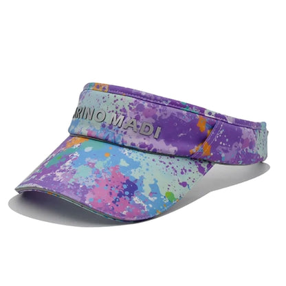 Sublimation Poly Twill Sun Visor Sandwich Bill Hook & Loop