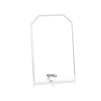 Polaris Clipped Rectangle Award - Silver
