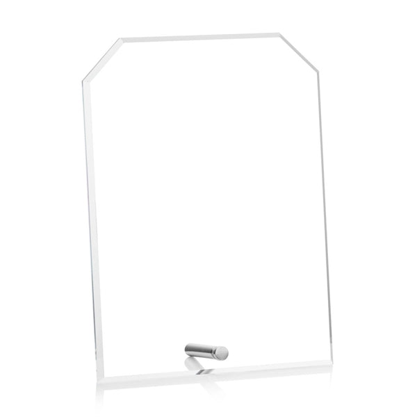 Polaris Clipped Rectangle Award - Silver