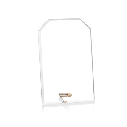 Polaris Clipped Rectangle Award - Gold