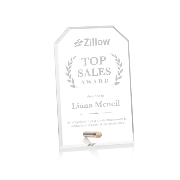 Polaris Clipped Rectangle Award - Gold