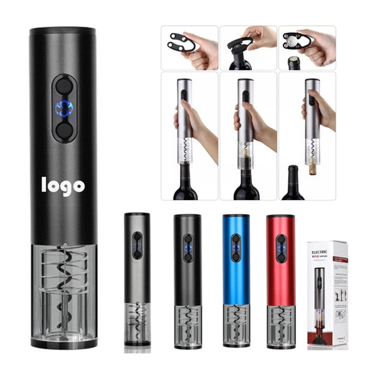 Metal Electric Wine Bottle Opener Corkscrew