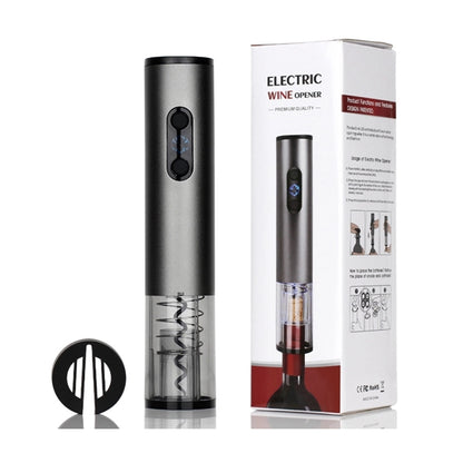 Metal Electric Wine Bottle Opener Corkscrew