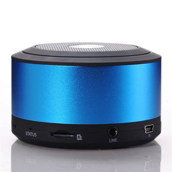 Classic Round Aluminum Bluetooth Speaker