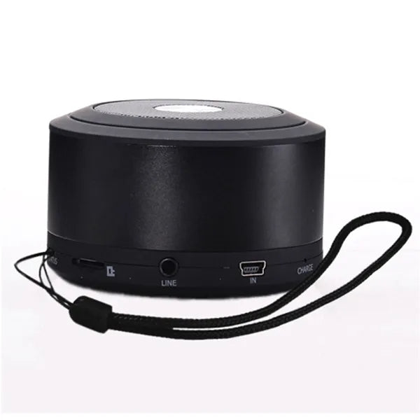 Classic Round Aluminum Bluetooth Speaker