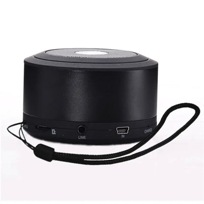 Classic Round Aluminum Bluetooth Speaker
