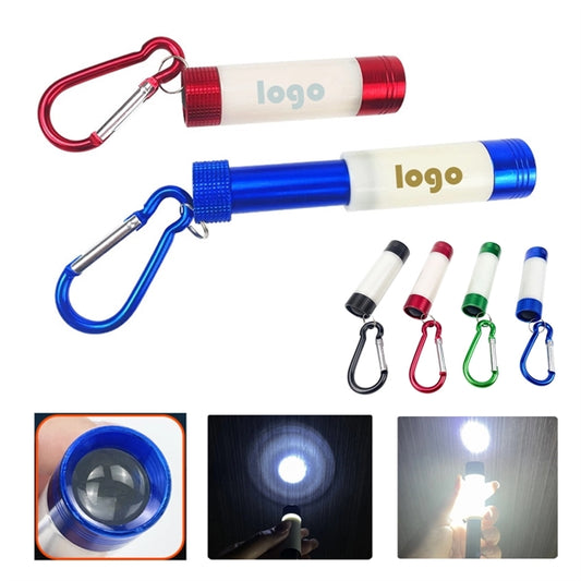 Expandable Flashlight With Carabiner