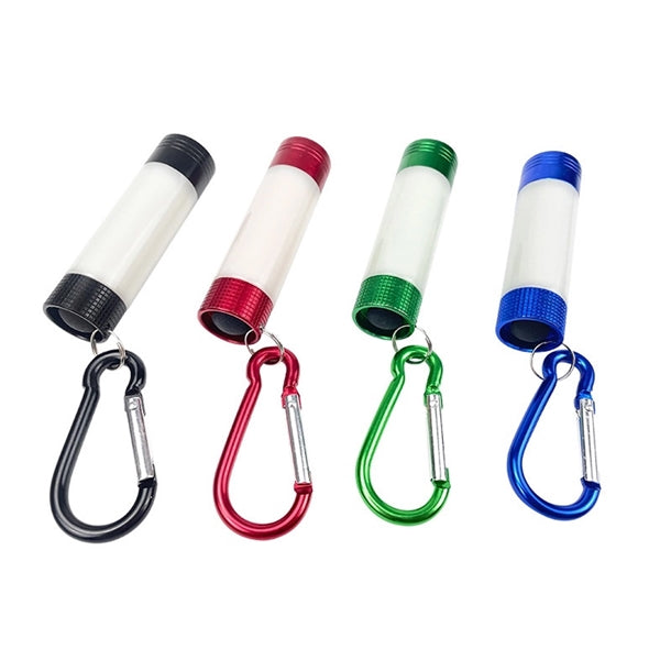 Expandable Flashlight With Carabiner