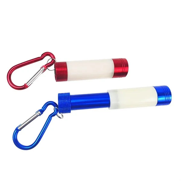 Expandable Flashlight With Carabiner