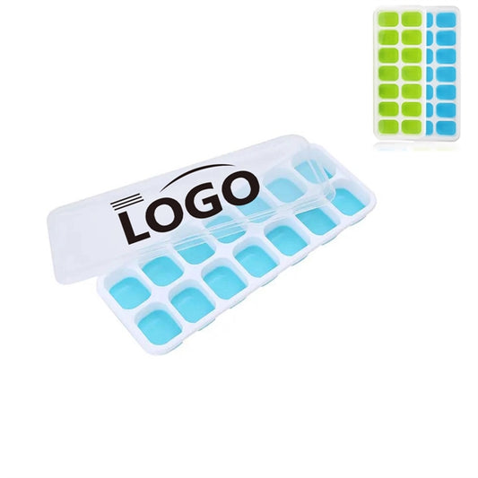 Fourteen Cavity Ice Cube Tray