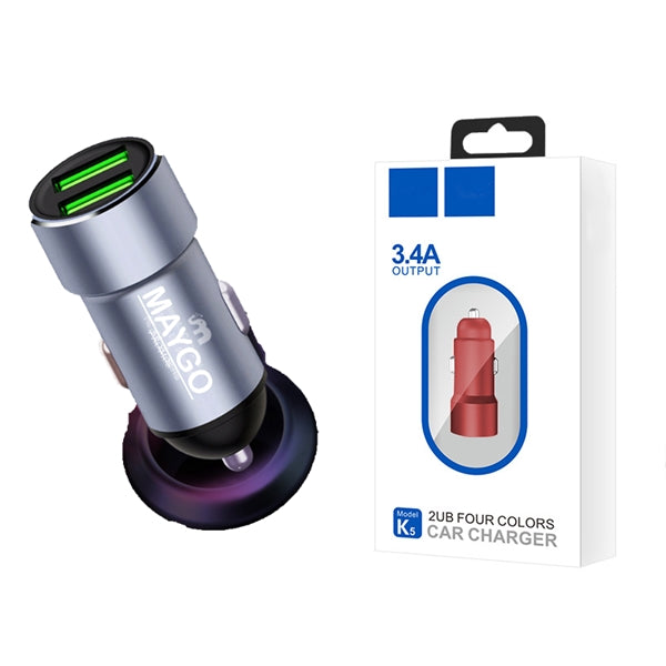Efficient Dual Port USB Car Charger