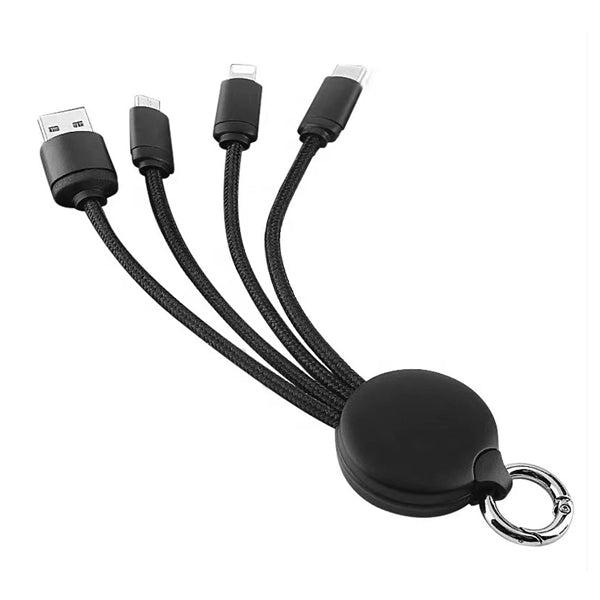 3-in-1 Light Up Logo Charging Cable