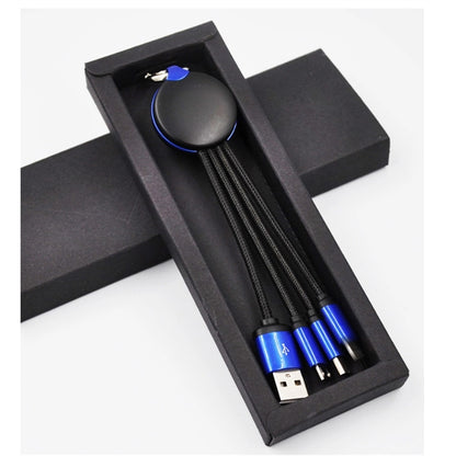 3-in-1 Light Up Logo Charging Cable