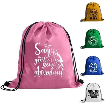 Low Cost Drawstring Backpack - WBP-6