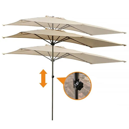 Spf 50+ Adjustable Umbrella With Universal Clamp