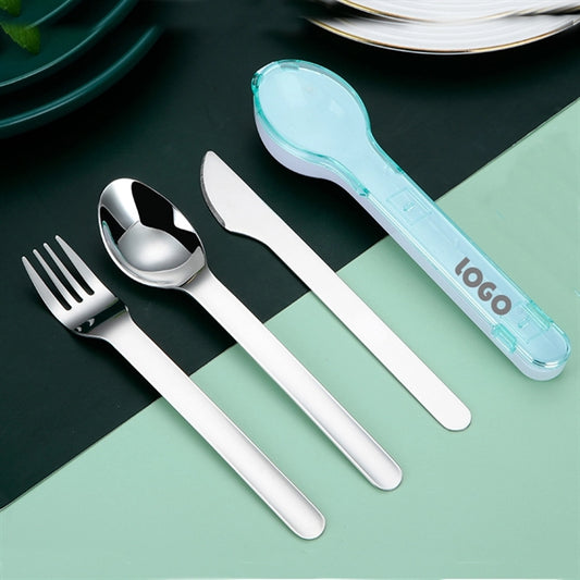 3 Pieces Portable Cutlery Tableware