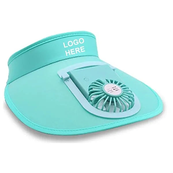 Sun Visor Hat with Fan