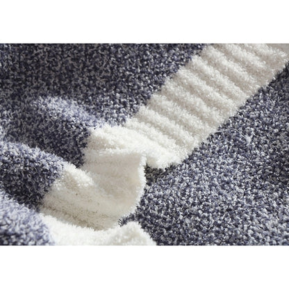Knitted Throw Blanket Super Soft Warm Lightweight Fluffy