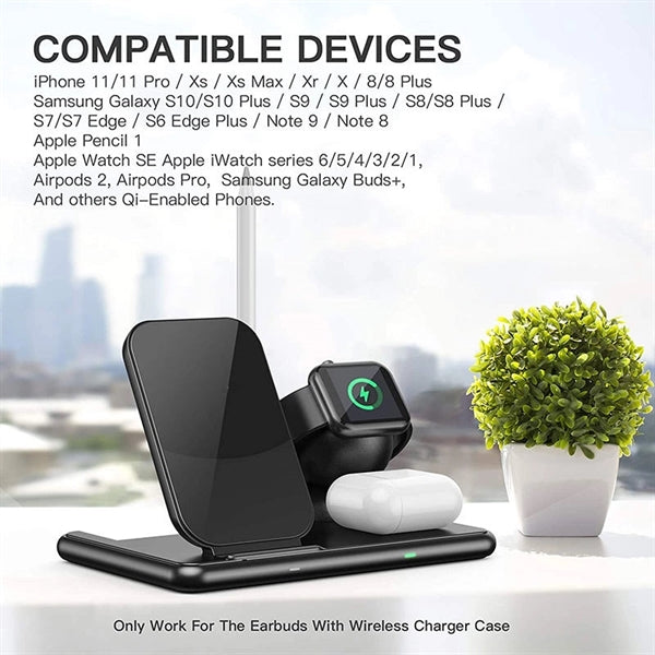 4 in 1 Wireless Charging Station