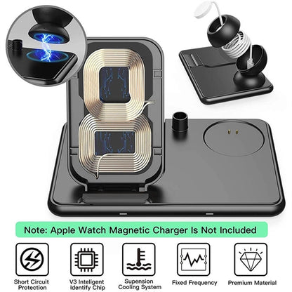 4 in 1 Wireless Charging Station