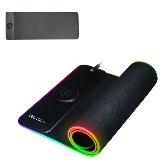 15W Wireless Charging RGB LED Gaming Mouse Pad