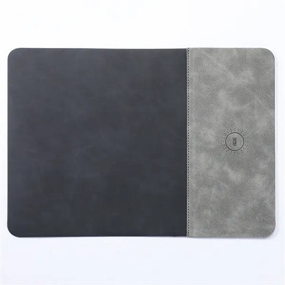 15W Wireless Charging Mouse Pad with Non-slip Rubber Base