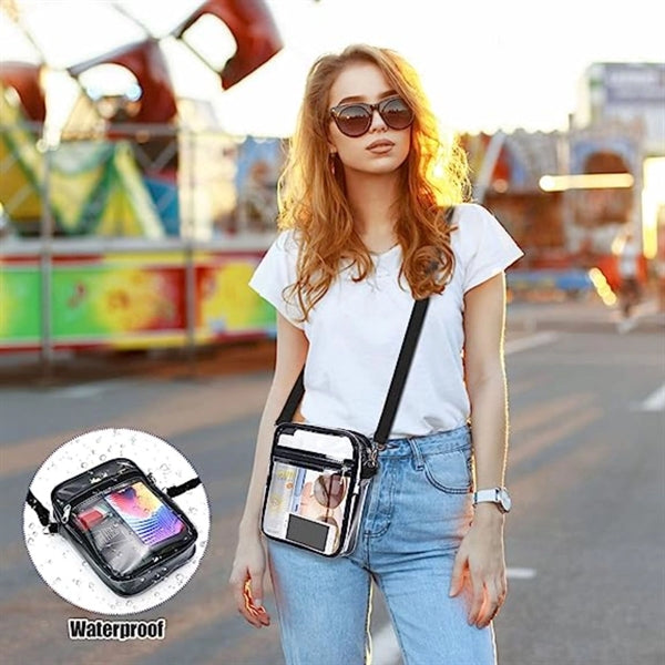 Clear Purse Stadium Approved Crossbody Bag