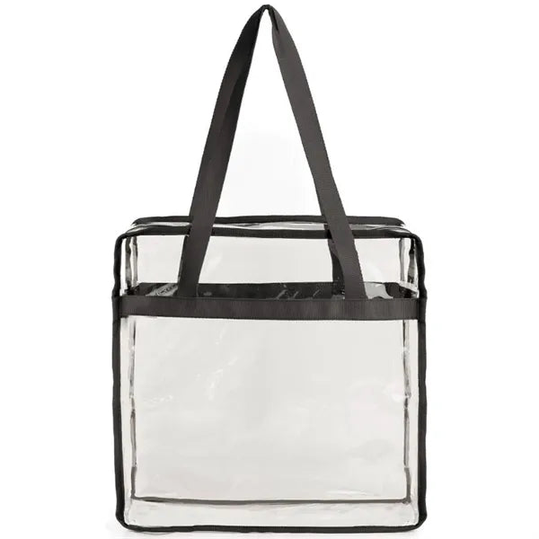 Clear Stadium PVC Transparent Shopping Tote Bag